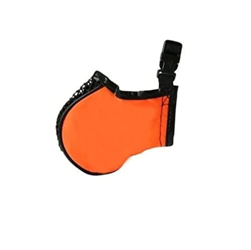 מחסום פה לכלב — Soft Dog Muzzles Mesh Breathing Panel Safe Secure Restricts Unwanted Behavior (X