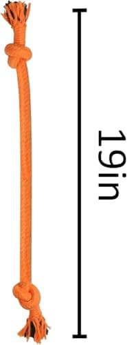 צעצוע חבל/כדור לכלב — Peppy Pet Ball for Dogs, Dog Interactive Toys，& Replacement Ropes for P38 Dog Ba