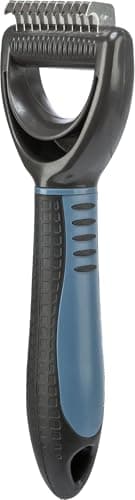 מברשת טיפוח לכלב — TRIXIE Pet Universal Grooming Rake for Cats and Dogs, Detangle and Thin, 2.5" x 