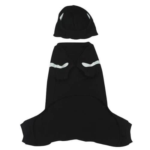 תחפושת לכלב — Casual Canine Cotton Glow Bones Dog Costume, X-Small, 8-Inch (Pack of 2)