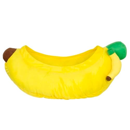 מיטה לכלב קטן — YML Banana Pet Bed - Cute Funny Fruit Bed with Removable Cushion for Dogs, Indoo