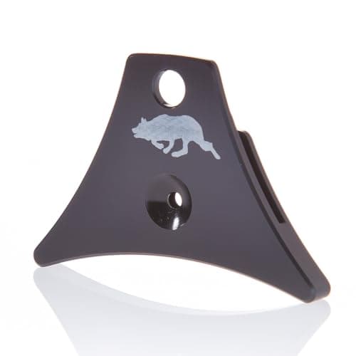 עזר אילוף לכלב — Logan A1 Shepherd Whistle with Collie Etch - Black