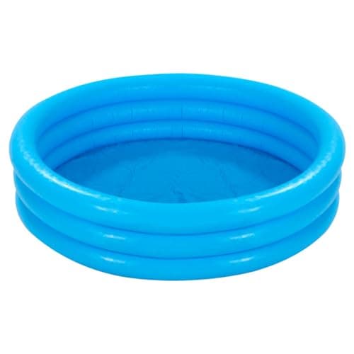 בריכה לכלב — INTEX 58426EP Crystal Blue Inflatable Kiddie Pool, 58in x 13in, for Ages 2+