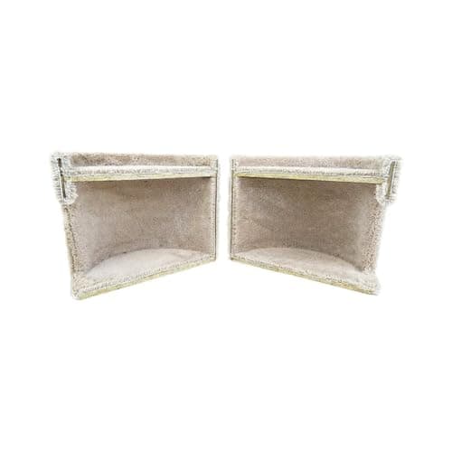 מדרגות לכלב — New Cat Condos 110223-Brown Wood Constructed Large Pet Stairs for Cats and Dogs,