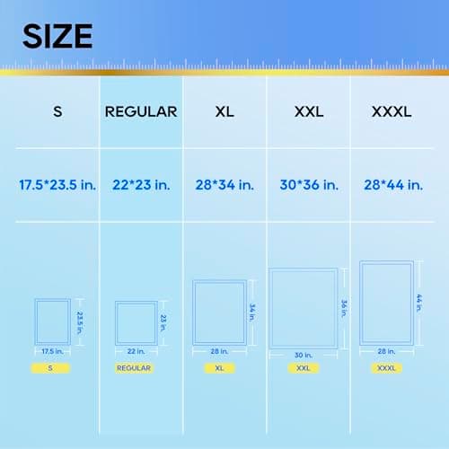 פד לכלב — HONEY CARE All-Absorb A07 Bulk Packaging Training Pads, Blue, Large - 22" x 23" 