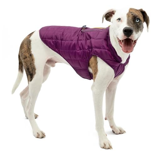 מעיל לכלב — Kurgo Loft Dog Jacket - Reversible Cozy Coat for Outdoor Adventures - Water Resi
