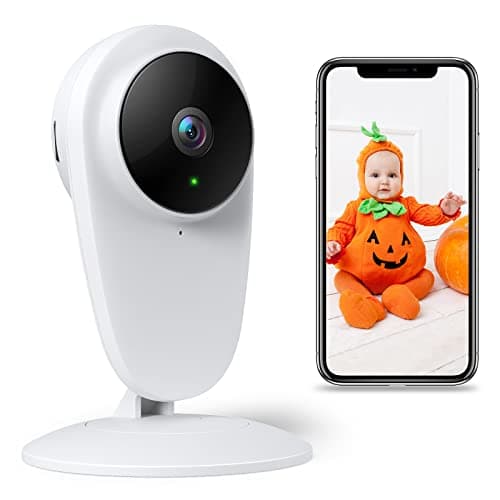 מצלמת מעקב לכלב — BJS Baby Monitor with Camera and Audio, 1080P Indoor Home Camera with Sound and 