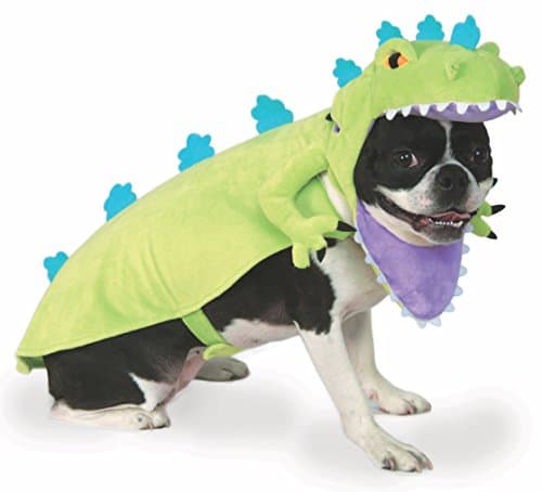 תחפושת לכלב — Rugrats: Reptar Pet Costume for For Dogs or Cats by Rubies, Medium