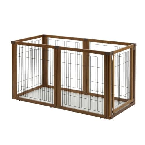 שער בטיחות לכלב — Richell 3-in-1 Convertible Elite Pet Gate, 6-Panel