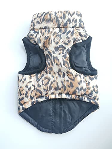 מעיל לכלב — VEDEM Pet Puffer Zipper Quilted Vest Coat Cold Weather Dog Jacket for Small Dogs