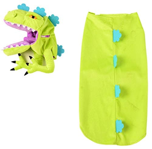 תחפושת לכלב — Rugrats: Reptar Pet Costume for For Dogs or Cats by Rubies, Medium