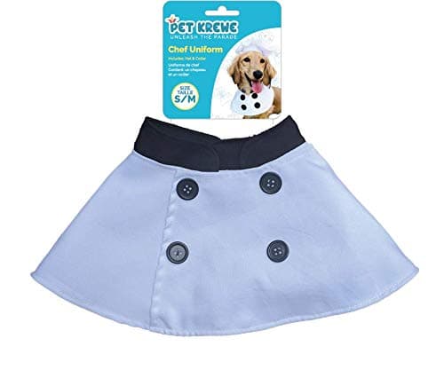 תחפושת לכלב — Pet Krewe Chef Uniform Dog Costume Fits Dogs Size Small, Medium, Large or Extra 