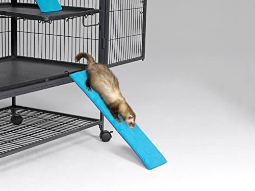 מדרגות לכלב — MidWest Homes for Pets Ferret Nation Exit Ramp & Cover for Ferret Nation & Critt