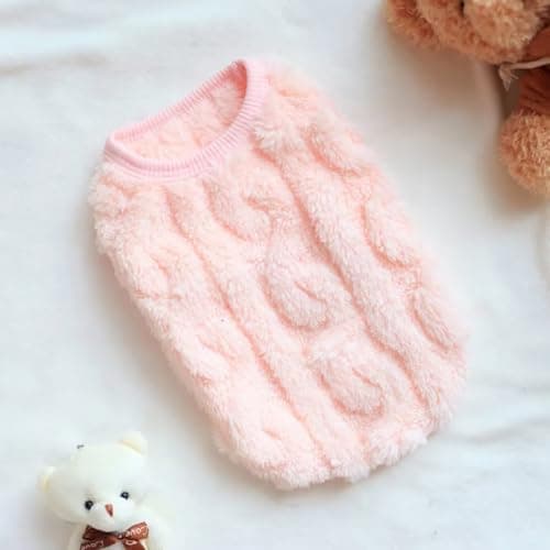 בגדים לכלב — 2 Pack Winter Puppy Dog Sweater Chihuahua Dog Clothes for Dogs Sweater Cat Appar
