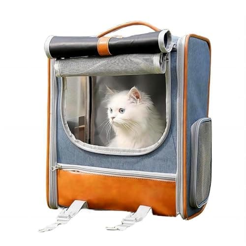 נשאית/תיק לכלב — Cat Backpack Carrier for Cats, Dogs and Small Animals, Transparent Ventilated Fo