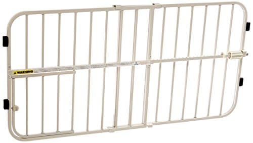 שער בטיחות לכלב — Carlson 24-38" Lil Tuffy Expandable Metal Dog Gate for Doorways, Indoor Pet Gate