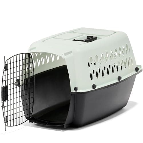 מלונה לכלב — Petmate Pet Porter Fashion Dog Kennel Plastic Crate for Pets 15-20 lbs, Pet Carr