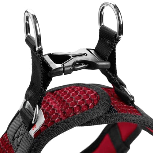 רתמה לכלב — HUNTER HILO COMFORT harness for small dogs, with mesh material and reflective el