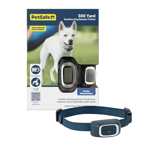עזר אילוף לכלב — PetSafe 300 Yard Remote Training Collar – Smaller Version for Small or Medium Do