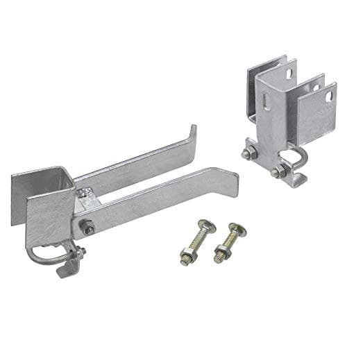שער בטיחות לכלב — Chain Link Fence Residential Double Gate Latch 1 3/8" | Strong Arm Double Gate L