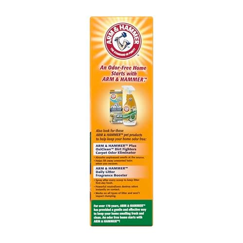 מוצר ניקיון לכלב — ARM & Hammer Cat Litter Deodorizer Double Duty, 20 oz, 6 Pack