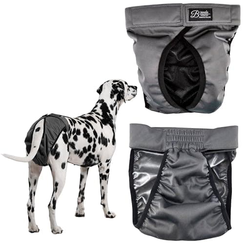 חיתול לכלב — FINNERO Brenda Reusable Dog Diaper, Leak-Proof, Adjustable, Heat & Incontinence 
