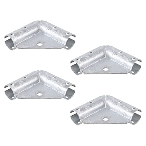 שער בטיחות לכלב — 1 5/8" x 1 5/8" Chain Link Fence Gate Corner | Pressed Steel Gate Corner | Gate 