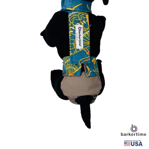 חיתול לכלב — Carnival Threads Dog Diaper Overall, L, with Tail Hole - Made in USA