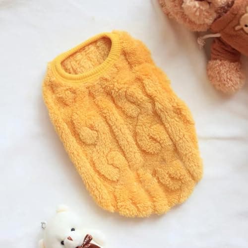 בגדים לכלב — 2 Pack Winter Puppy Dog Sweater Chihuahua Dog Clothes for Dogs Sweater Cat Appar