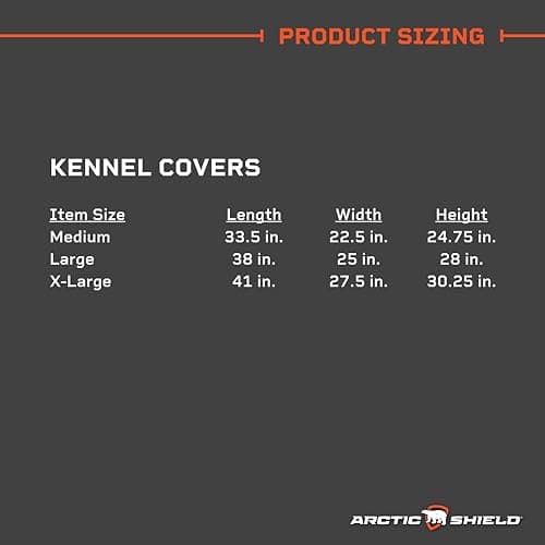 מלונה לכלב — ArcticShield Uninsulated Kennel Cover