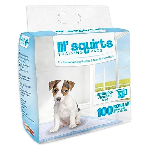 פד לכלב — RUFFIN' IT Lil' Squirts Puppy Training Pads 100 Pk.
