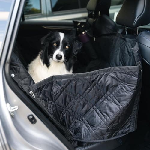 כיסוי רכב לכלב — Formosa Covers PAWPALS Dog Car Seat Cover Hammock for Pets Water Repellent Mesh 