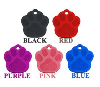 תג שם לכלב — Laser Etched Bulk Lot Pet ID Tag for Dog & Cat Shelters, Rescues, Non Profits Or