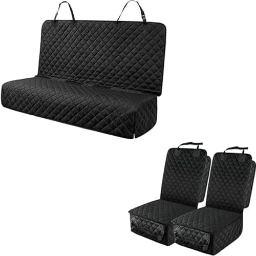 כיסוי רכב לכלב — PETICON Dog Car Seat Covers, Full Protection Front Seat Car Cover for Cars and N