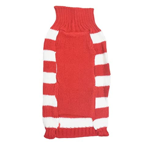 בגדים לכלב — Red Cute Pet Puppy Cat Dog Warm Jumper Sweater Knitwear Coat Apparel Clothes Sma