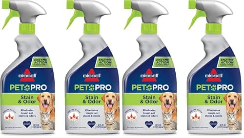 מוצר ניקיון לכלב — Bissell Pet Pro Stain and Odor Eliminator with Enzyme Action, 77X7F, 2 Count (Pa