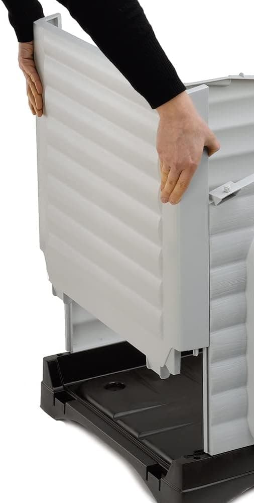 מלונה לכלב — Ferplast Outdoor Kennel, Dog House DOGVILLA 60 in Resistant 