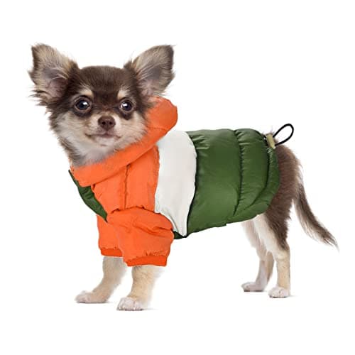 מעיל לכלב — Dog Vest Winter Coat for Small Dogs Boy Girls, Dog Down Jackets Puppy Hoodie Swe