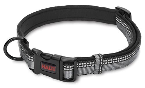 קולר לכלב — HALTI Comfort Collar - Nylon and Neoprene-Padded Comfy Dog Collar, Reflective, E