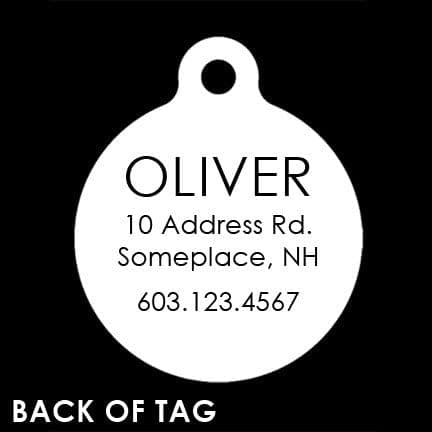 תג שם/זיהוי לכלב — Medical Alert Dog Cat Pet ID Tag - I Need A Special Diet and