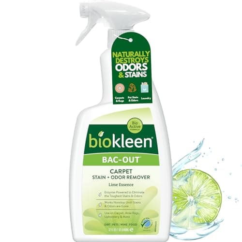 מוצר ניקיון לכלב — Biokleen Bac-Out Enzyme Cleaner Spray and Stain & Odor Remover for Pet Stains, L