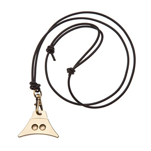 עזר אילוף לכלב — Logan Turbo Brass Sheepdog Whistle (Whistle and leather cord lanyard)