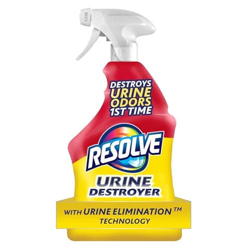 מוצר ניקיון לכלב — Resolve Urine Destroyer Spray – Pet Stain and Odor Remover, Carpet Cleaner Solut