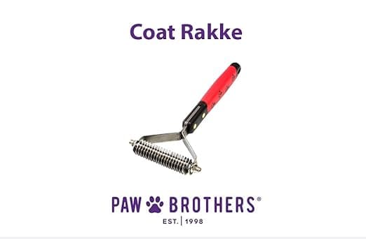 מברשת טיפוח לכלב — RYAN'S PET SUPPLIES Paw Brothers 20 Blade Medium Double WideDematting Undercoat 