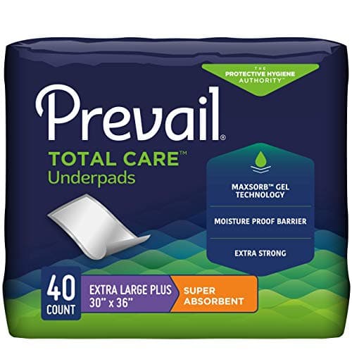 פד לכלב — Prevail Incontinence Underpads - Unisex Disposable Underpads for Men & Women - S