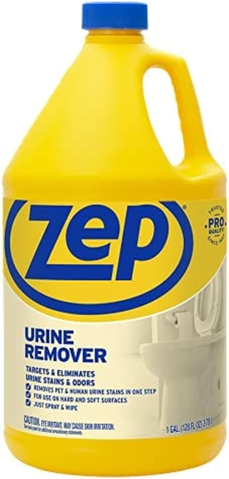 מוצר ניקיון לכלב — Zep 128oz Urine Remover and 32oz Professional Sprayer Bottle Bundle