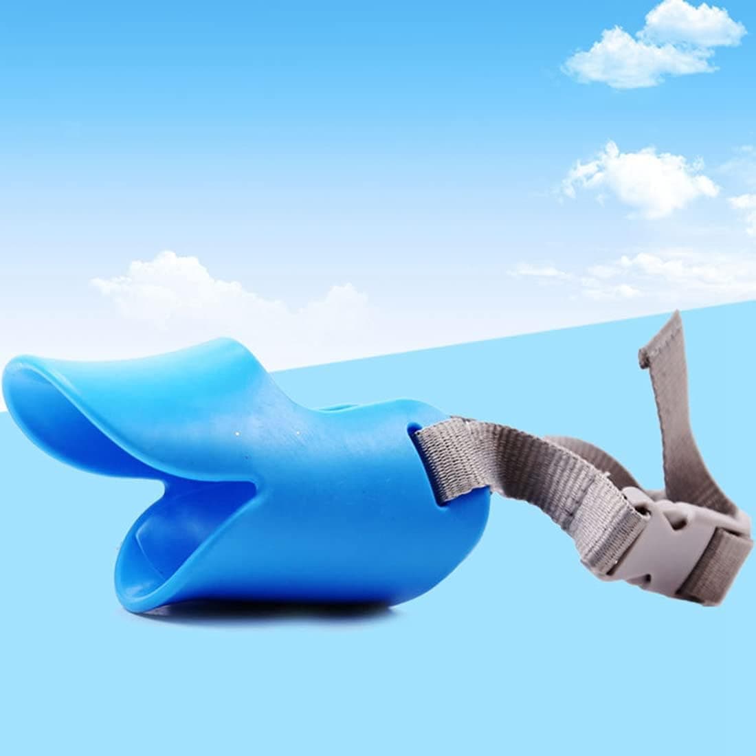 מחסום פה לכלב — PetPhindU Cute Dog Muzzle Dog Mouth Cover Duckbill Cover Dog Face Mask Anti-Biti