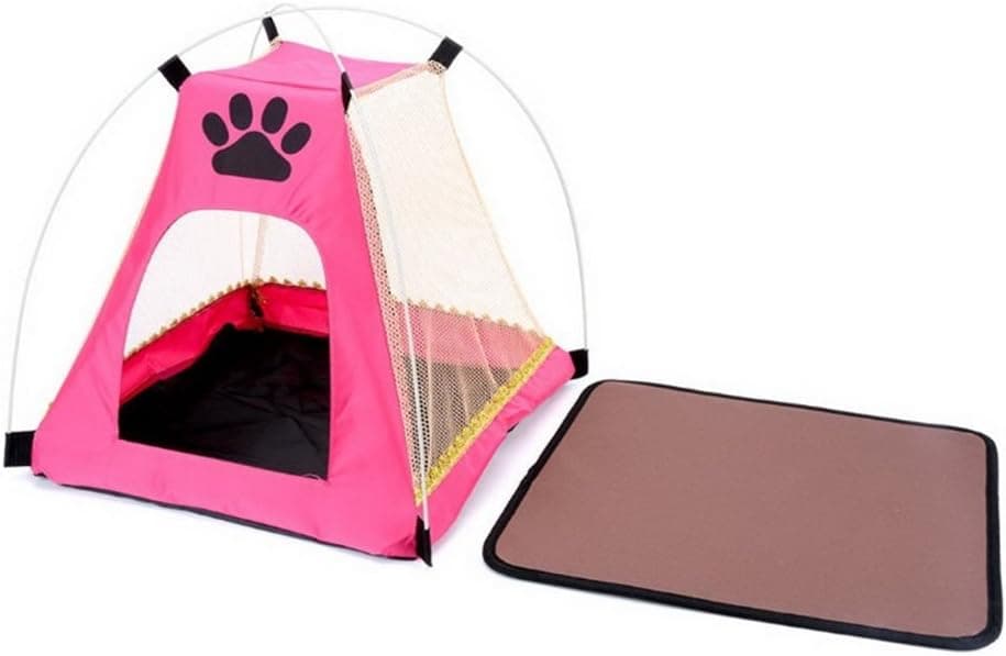 מלונה לכלב — Pet Tent Portable Folding Dog Cat House Bed Tent Waterproof 