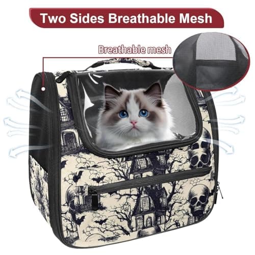 נשאית/תיק לכלב — Dog Carrier Backpack for Small Pets - Cat & Dog Backpack for Hiking, Camping or 
