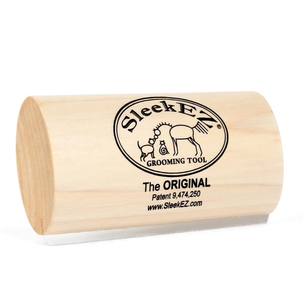 מברשת טיפוח לכלב — SleekEZ Dog Brush for Shedding & Dog Grooming Supplies | Pet Hair Removal Tool |